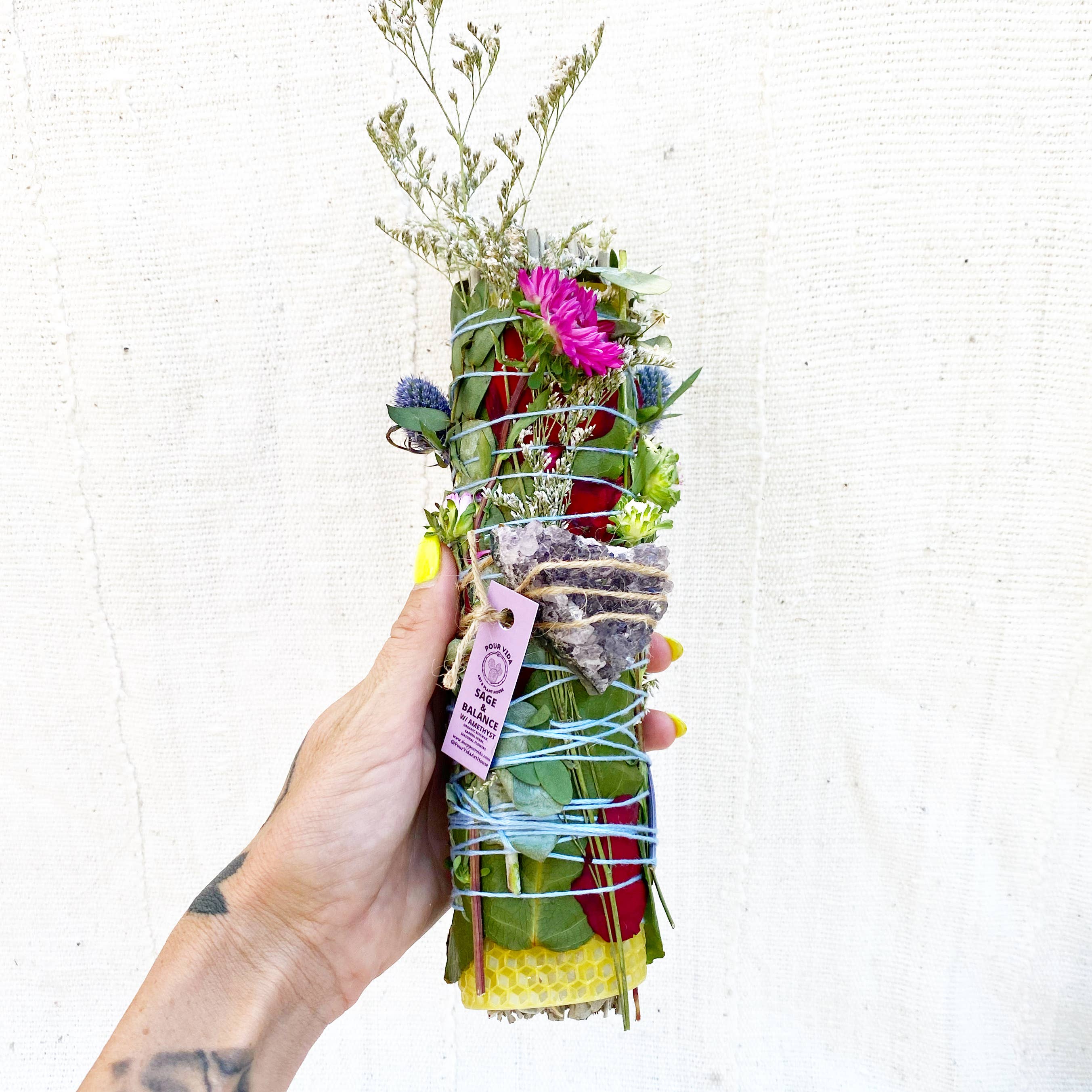 Sage & Balance Bee's Sneeze Herbal Torch for wholesale by Pour Vida