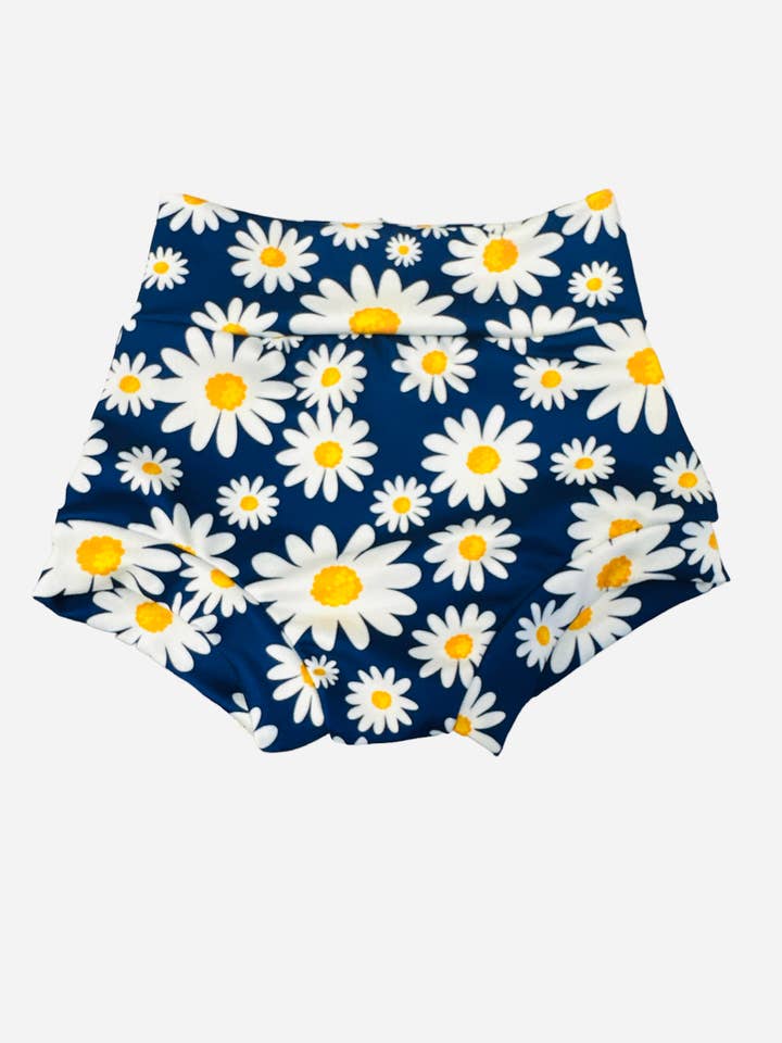 Navy Daisy • baby/toddler Bummies for wholesale by Jena Bug Baby
