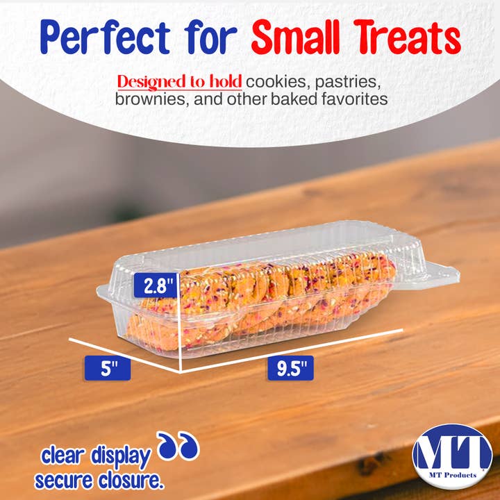 MT Products - Wholesale Food Storage Container - MT Products Plastic Cookie Container - Pack of 201