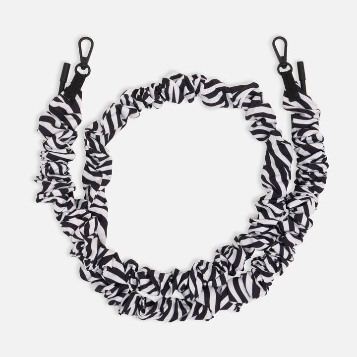 Bandoulière Scrunchie Zèbre pour la vente par CHARLOT · Paris
