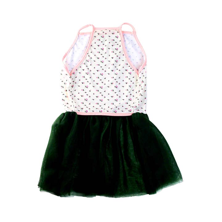 Midlee Designs - Wholesale Pet Dress - Dog - Midlee Pink Rose Tutu Large Dog Dress