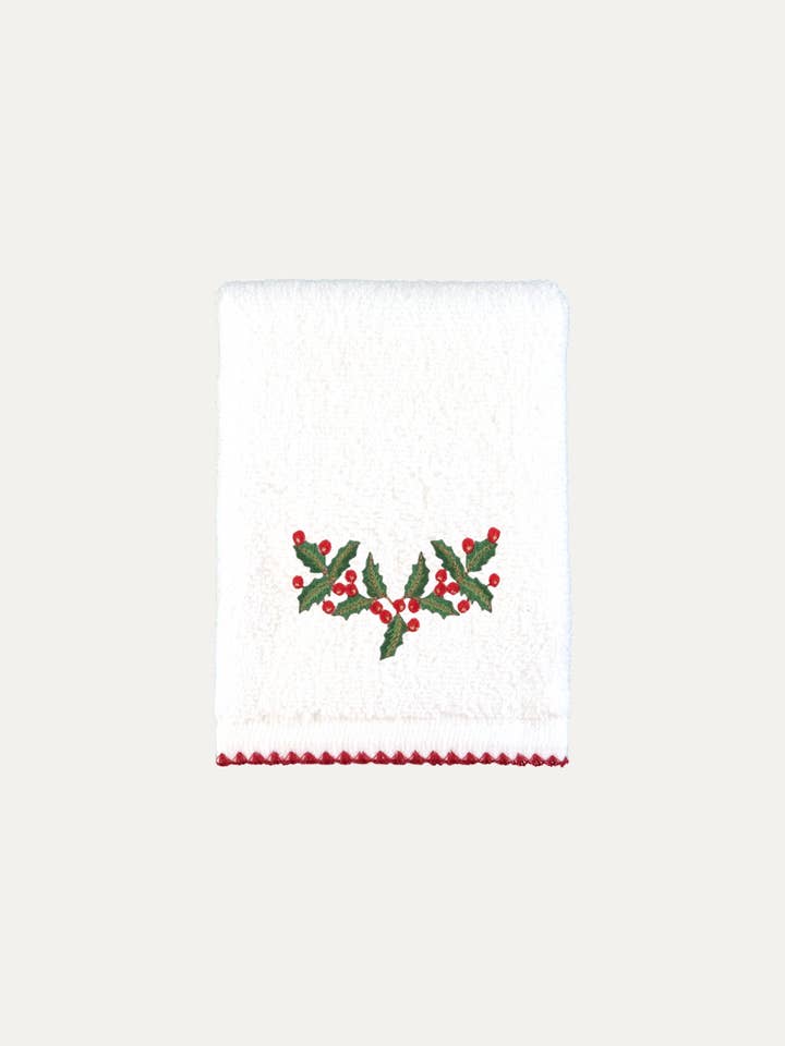 Holly Shell Hand Towel for wholesale by Mariaida Home