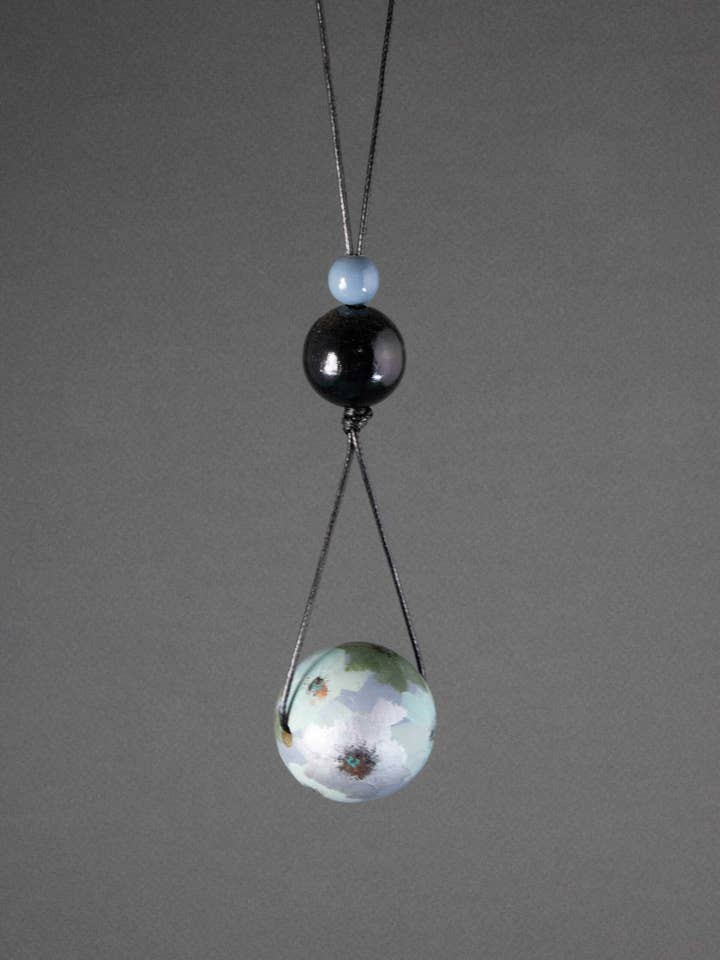 Rainy Garden Beaded Pendant for wholesale by Gannwood