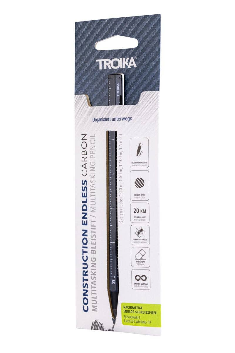 Troika, Duke Baron & Paperthinks by Brand Node, Inc. - Wholesale Pencil - Troika Multi-Tasking Construction Endless Pencil 12.5 Miles28