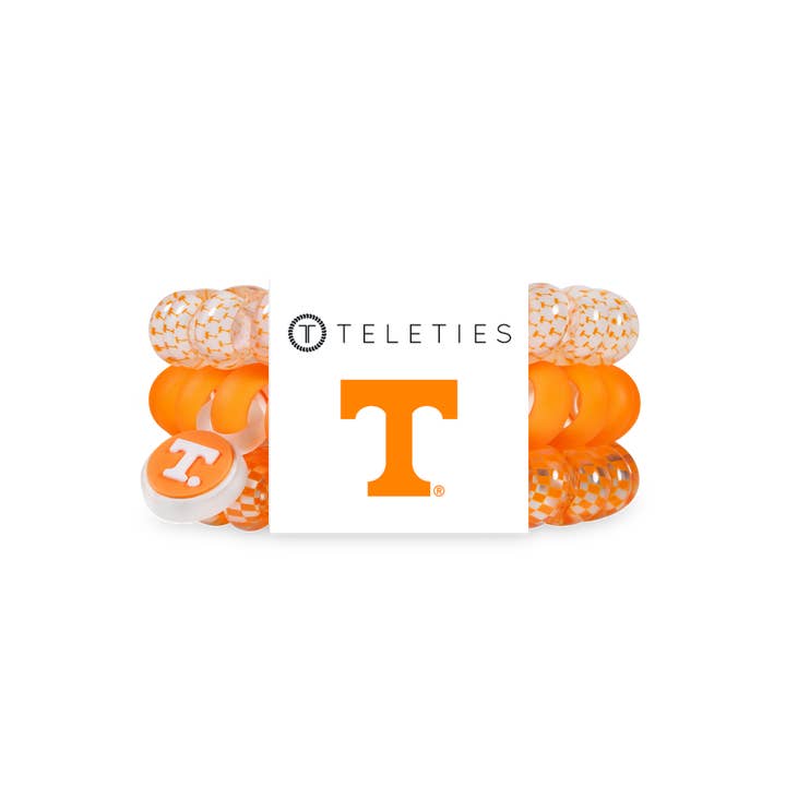 Spiral Hair Coils | Large | Go Vols! Hair Ties for wholesale by TELETIES