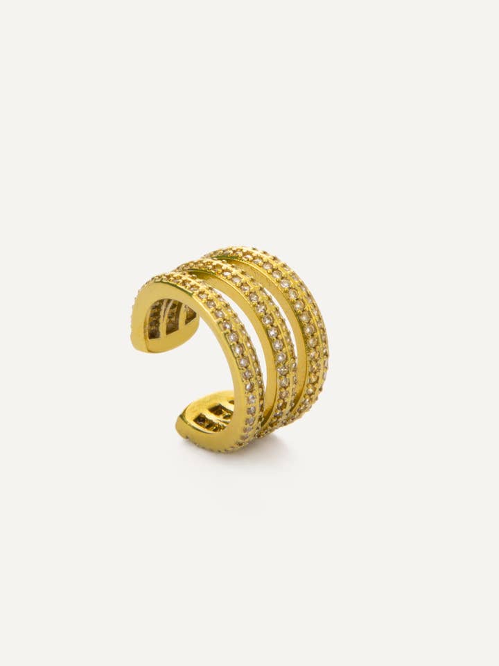 Camille Öronmuff - Oliv för wholesale av Melania Clara