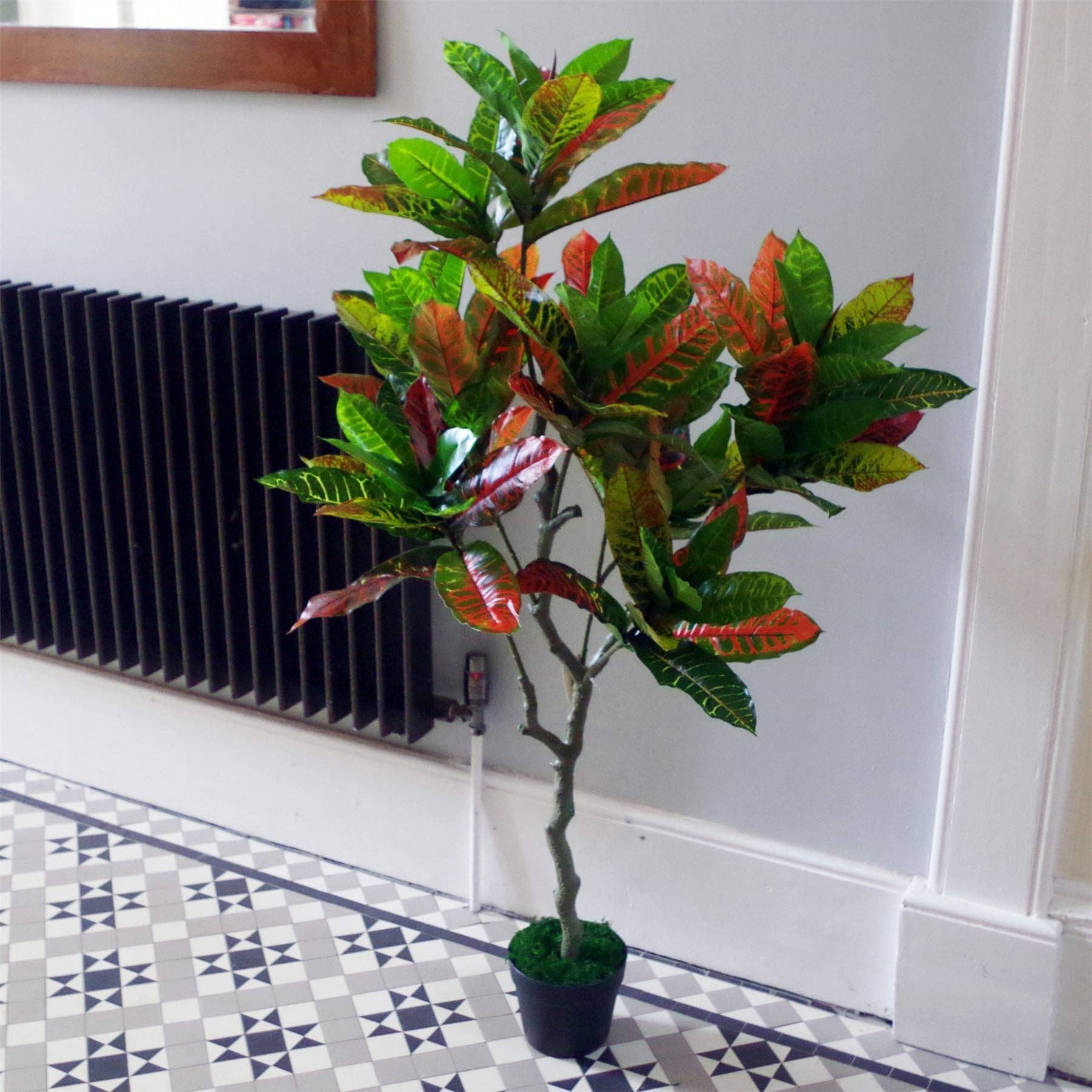Leaf Design UK LTD - Wholesale Artificial Plant - Artificial House Plant Codiaeum Multicoloured Tree 130cm2