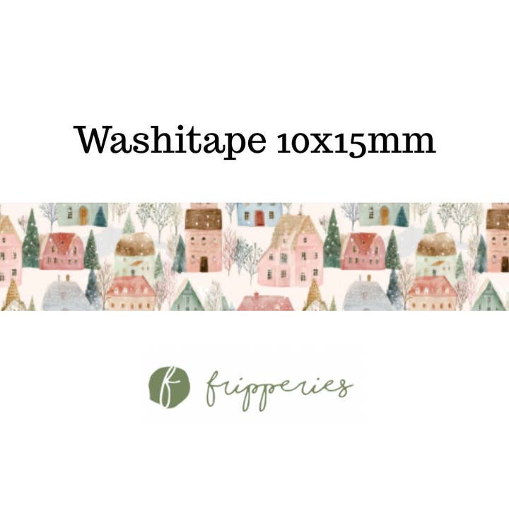 Fripperies - Wholesale Washi Tape - Winter Village (4) | Washi Tape Fripperies