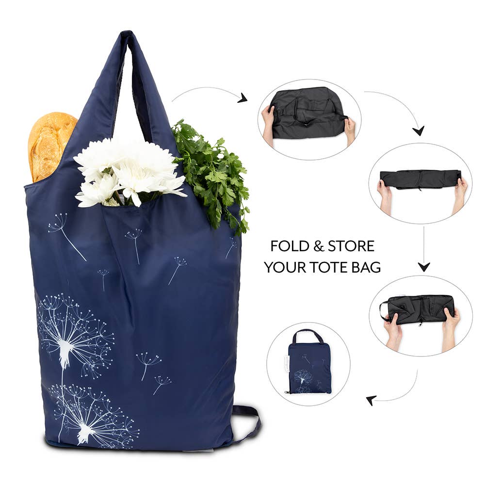 Weddingstar Inc. - Wholesale Grocery/Shopping Bag - Reusable Foldable Compact Tote Bag - Dandelion3