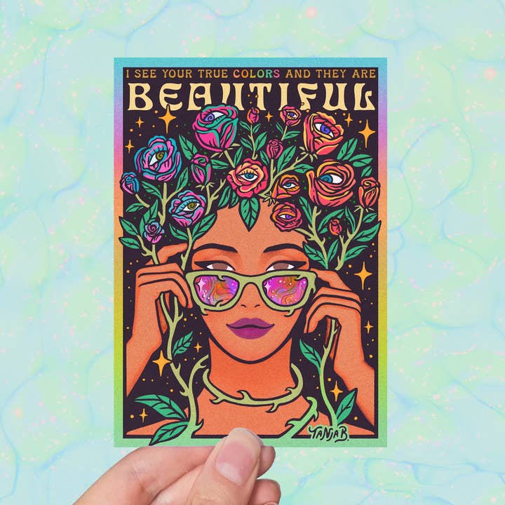 TRUE COLORS - Card for wholesale by SeeknRevel