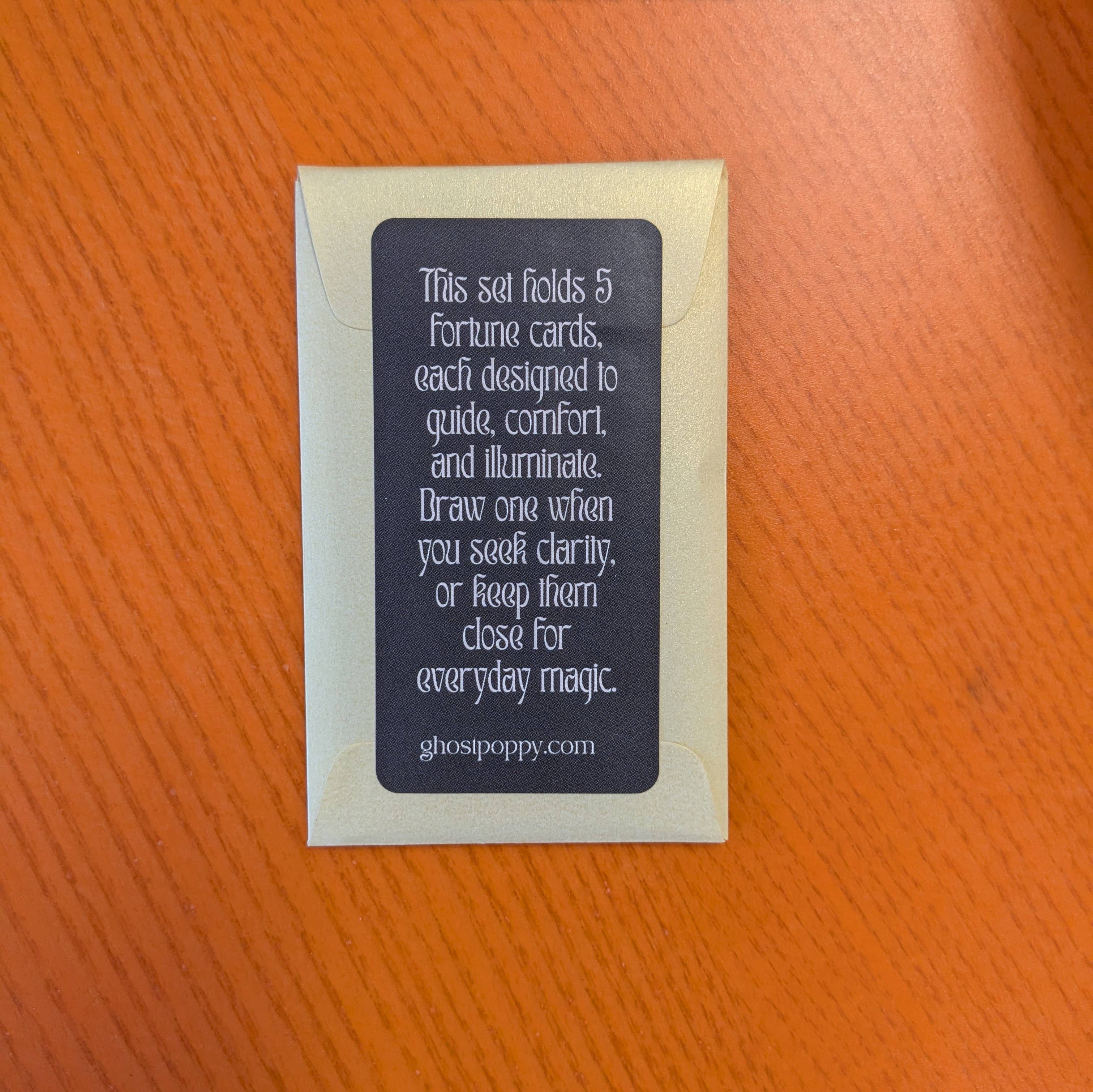 Ghost Poppy - Wholesale Tarot Cards - Mystery Fortune Cards5