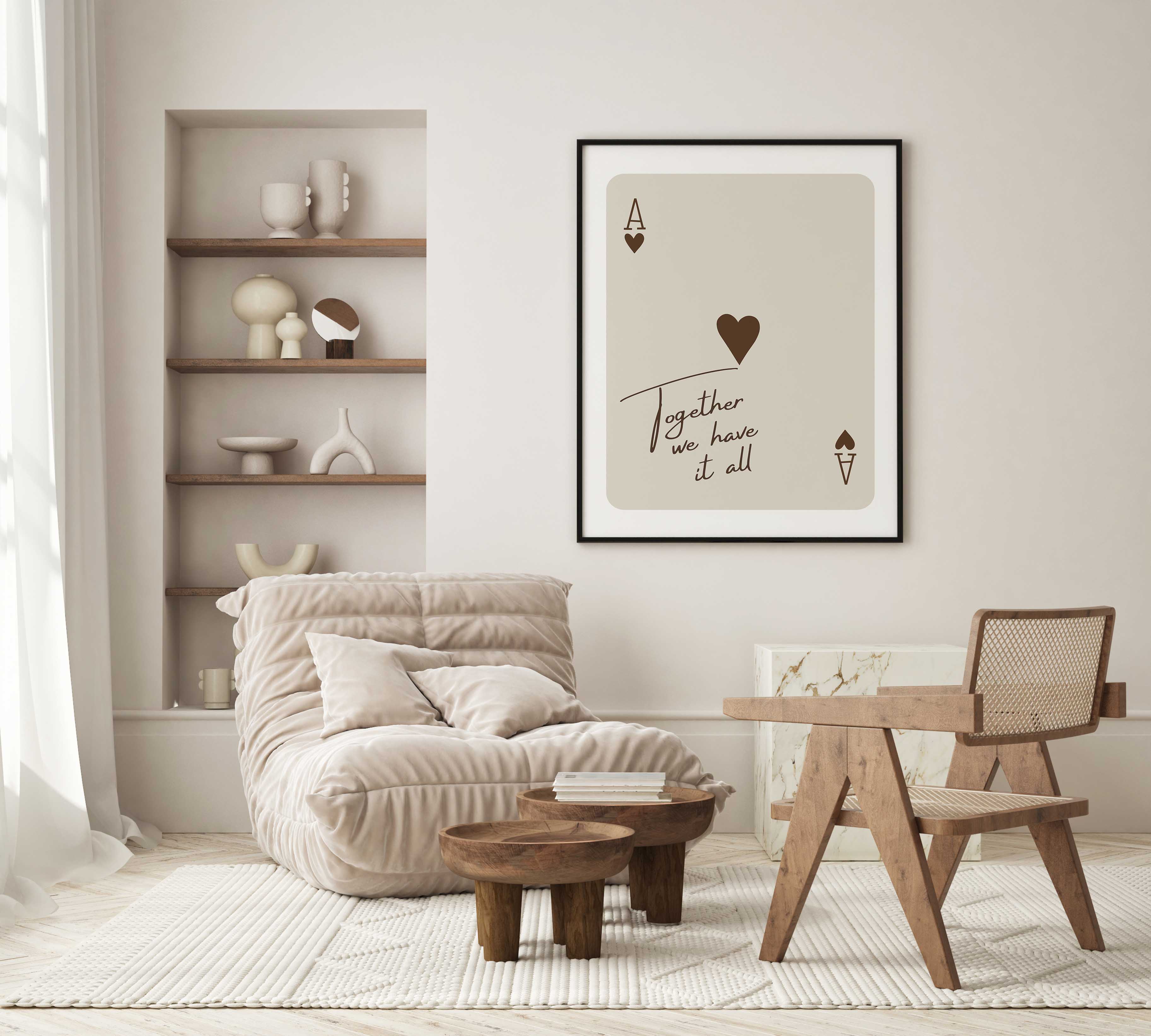 D'LUXE PRINTS - Wholesale Poster - Together We Have It All Print2