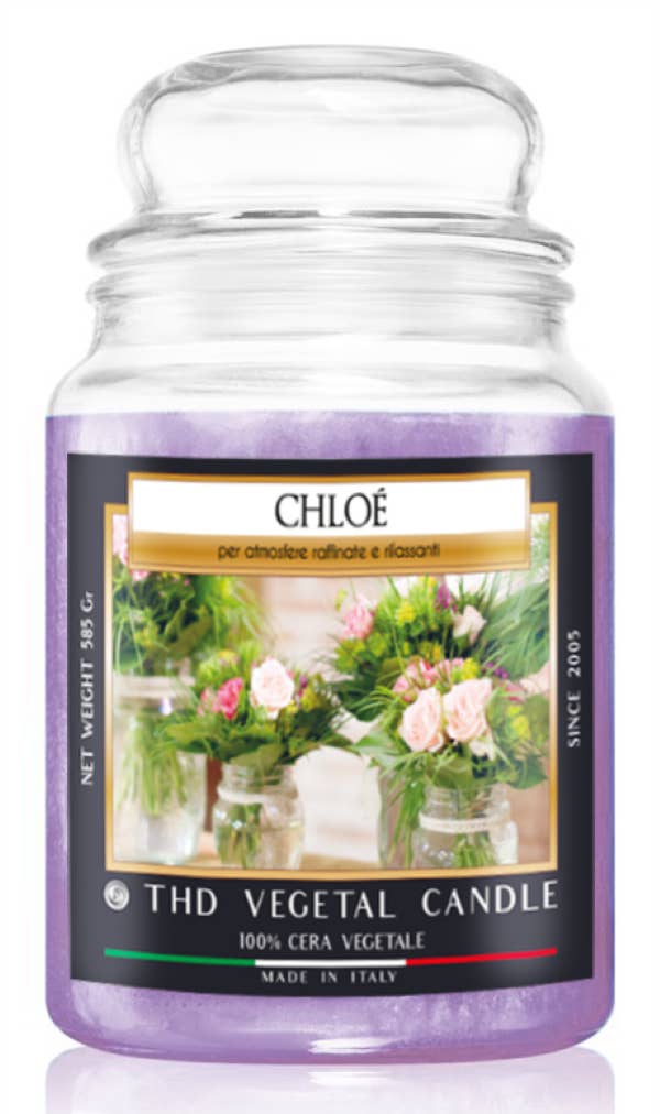 Thd Tophouse - Wholesale Jar/Filled Candle - THD Vegetable Candle 585 g Chloe 4/40