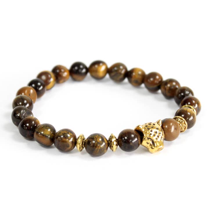 Gold Tiger / Tiger Eye - Gemstone Bracelet for wholesale by Ancient Wisdom