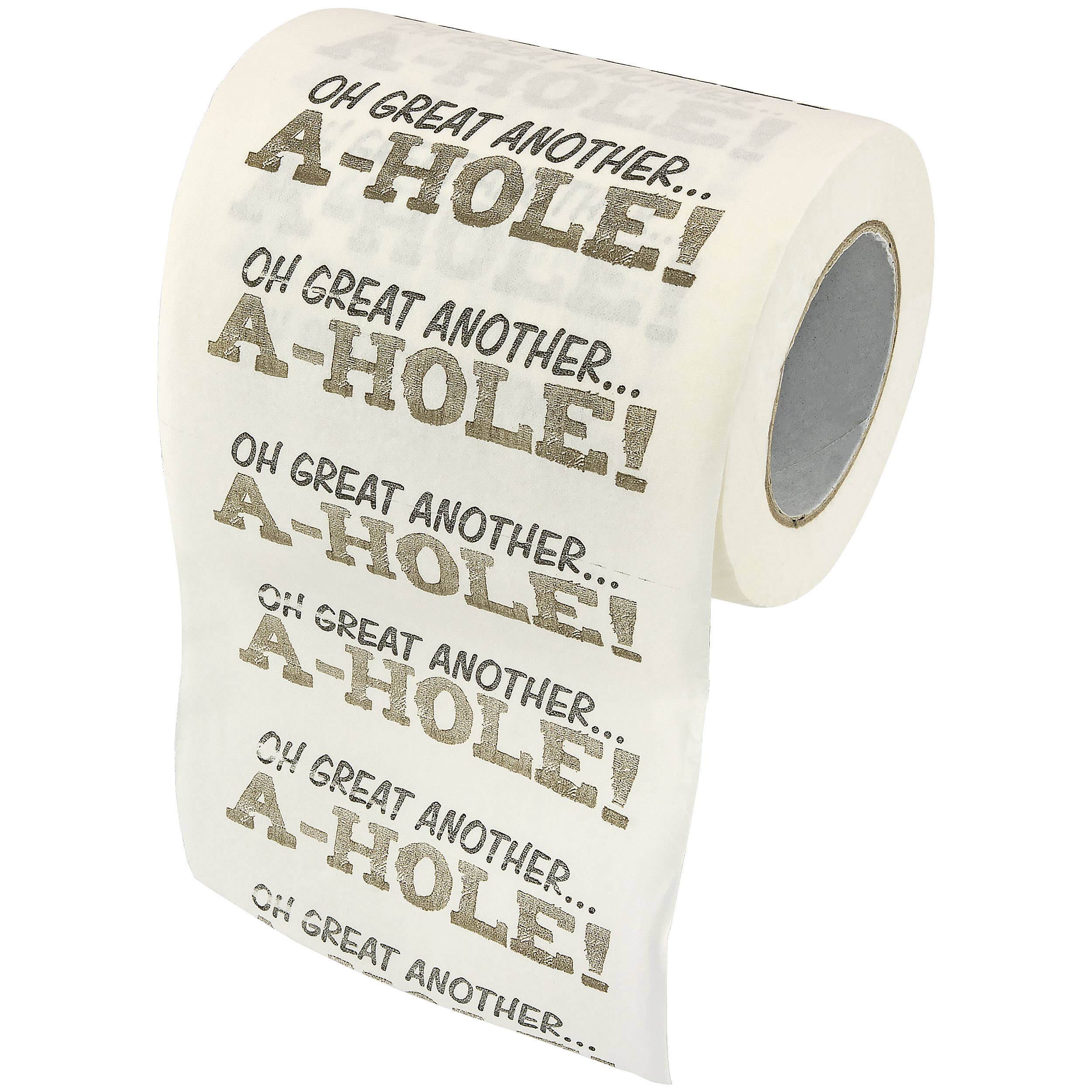 Fairly Odd Brands - Wholesale Gag Gift/Novelty Gift - A-Hole Novelty Toilet Paper.0