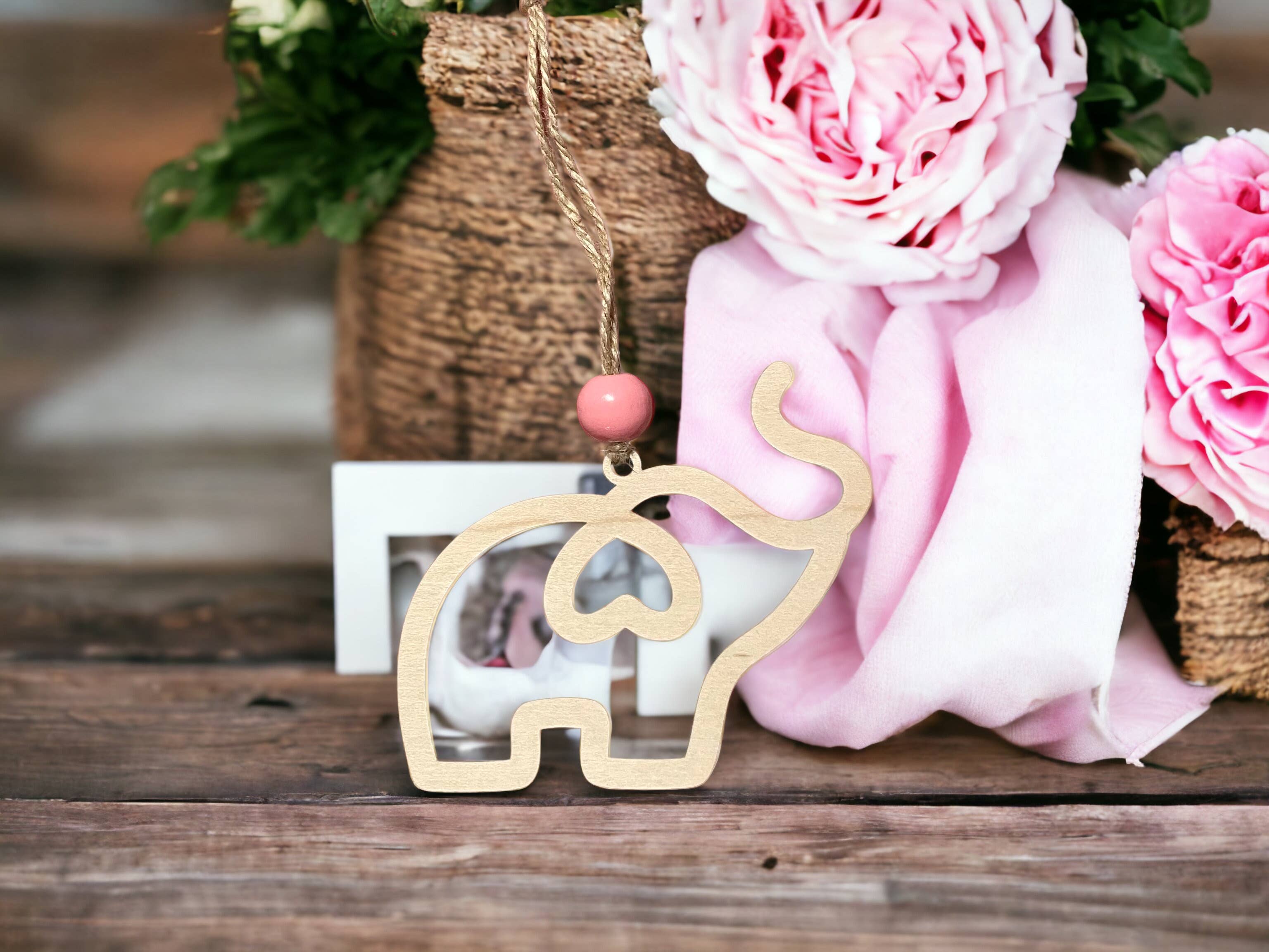 Rag Crazy Creates - Wholesale Ornament - Story Card Collection - Friendship - Sisterhood-Elephant8