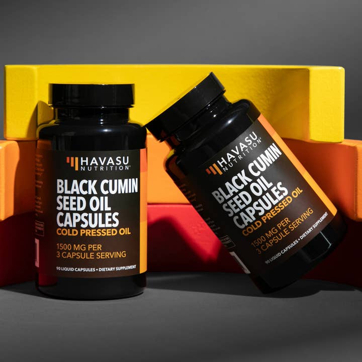 Havasu Nutrition - Wholesale Oral Supplement/Vitamin - Black Cumin Seed Oil Immunity Capsules - Natural Wellness1