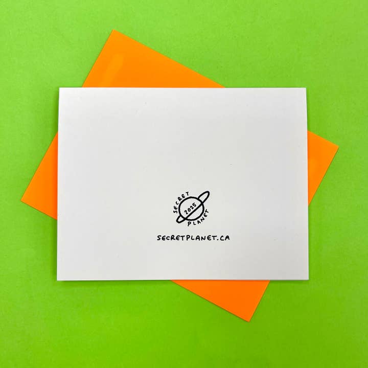 Secret Planet – wholesale Vardagliga hälsningskort – Trevligt kort med kattmotiv1
