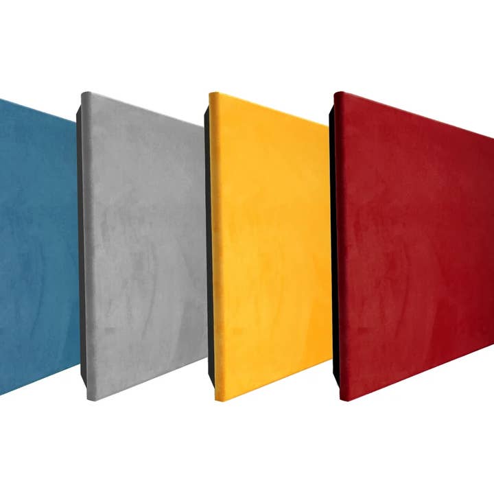 Cinematic Velvet Acoustic Panels 50x50x5cm | Soundproofing for wholesale by ATB-Sound sp. z o. o.