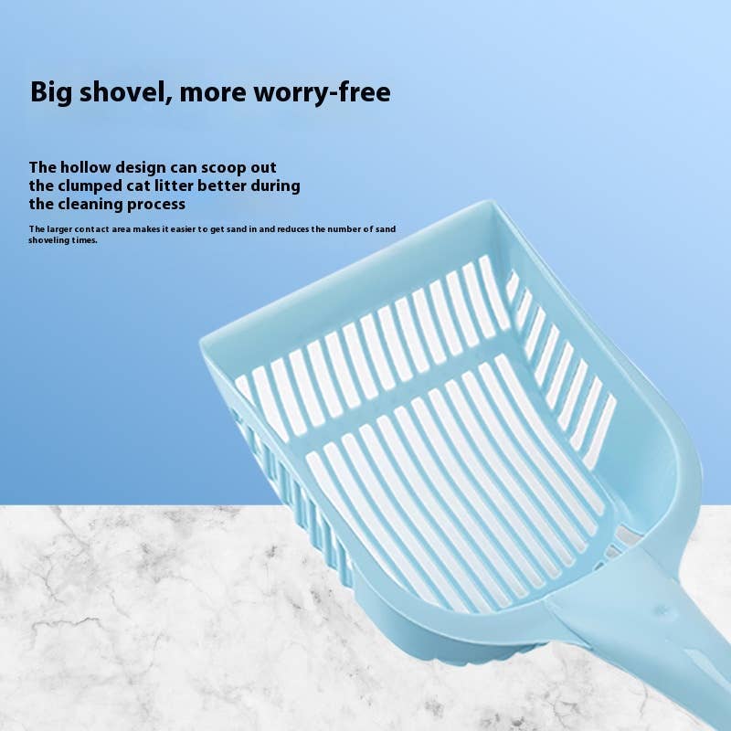 PAWPAWwholesale - Wholesale Cat Litter Box - Thick Cat Litter Scoop, Small & Large_CWMM51751