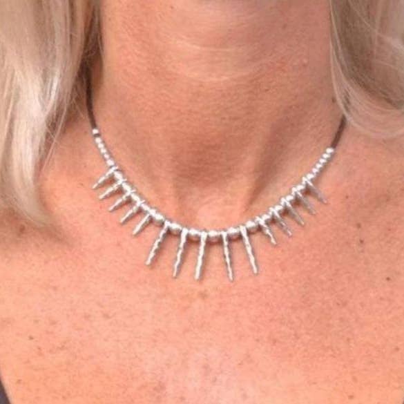 Miami Spike Necklace for wholesale by CozyDetailz