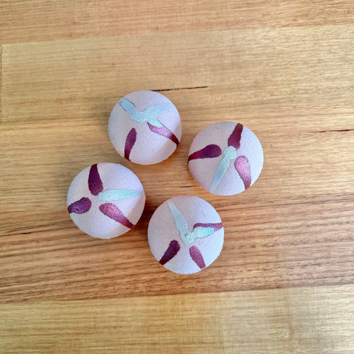 Suave Soaps - Wholesale Bath Bomb/Fizz - Handmade Black Raspberry and Vanilla Goat Milk Bath Bomb2