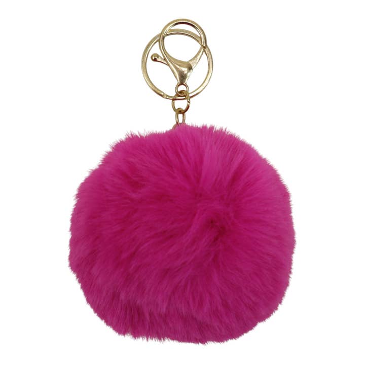 ASSORTED Pom Pom Key Chain KC616 (12PC) for wholesale on Faire8