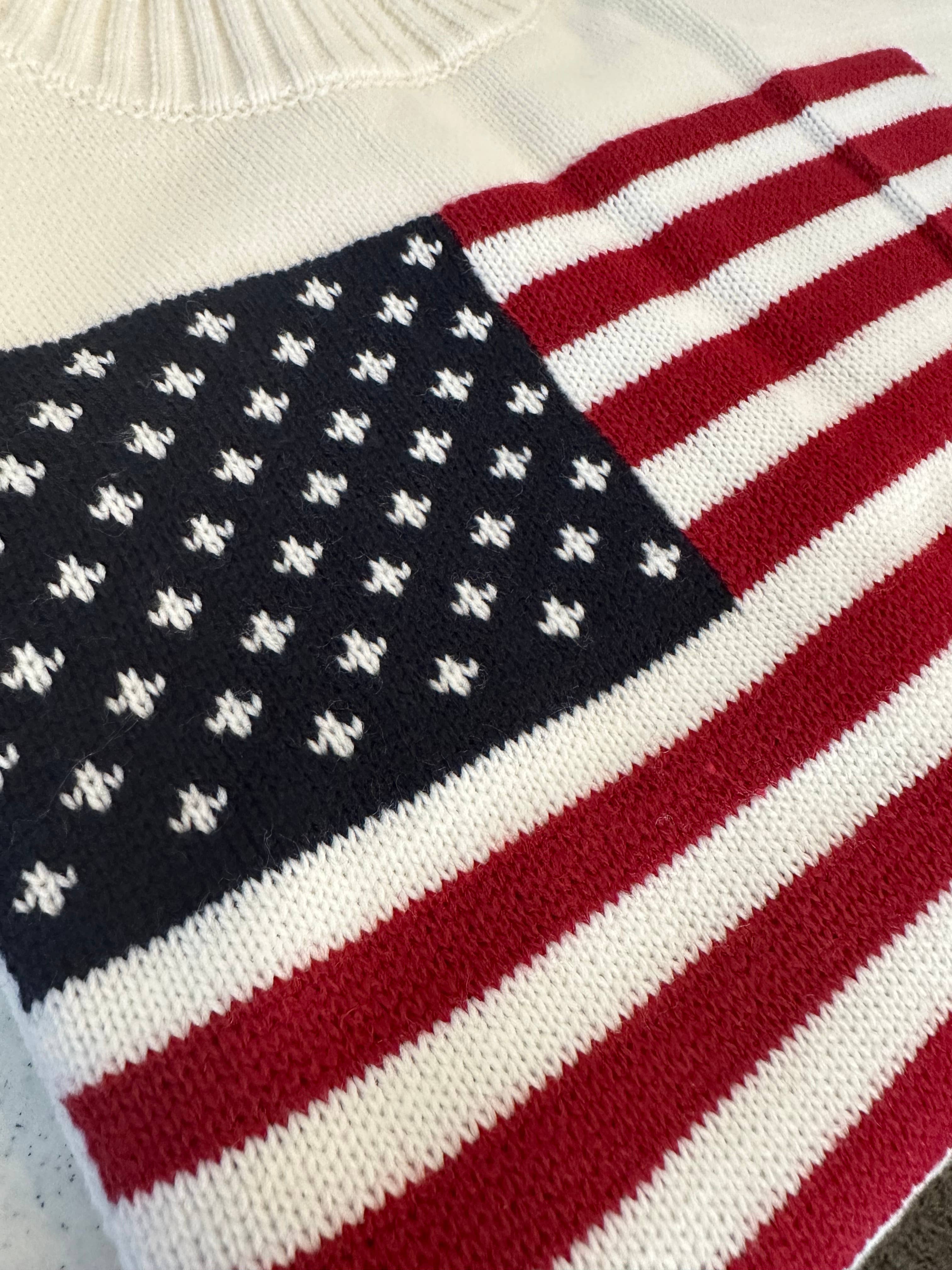 Serenity Collective - Wholesale Knit Sweater - Women's - USA Flag Sweater 5