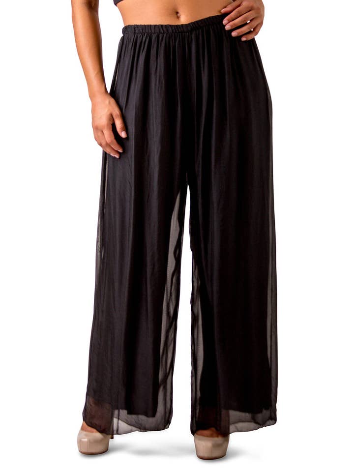 Gigi Moda - Wholesale Pants - Women's - Silk Palazzo Pants15