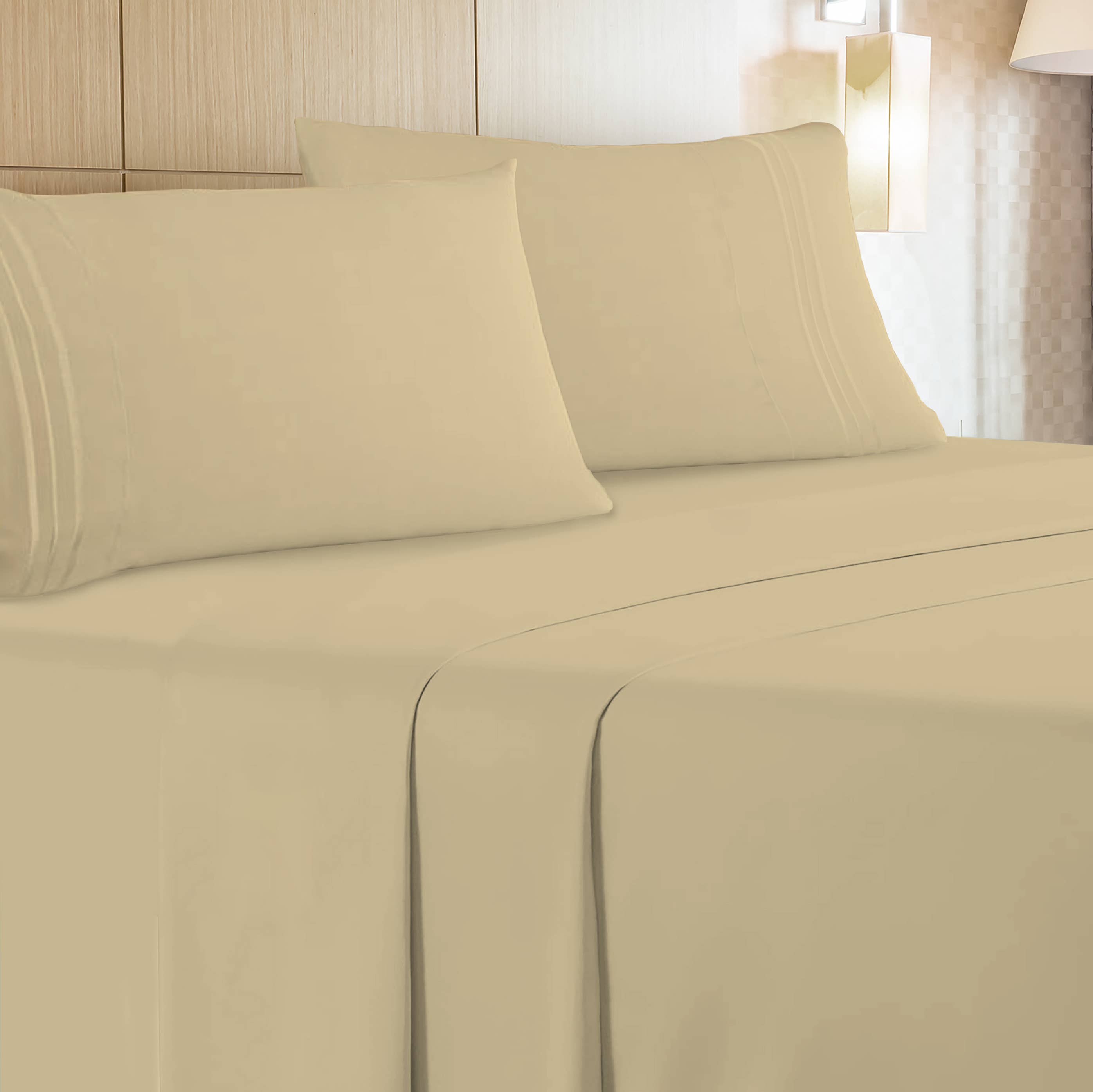 Leluxe Home - Wholesale Sheet Set - 1800 Series Premium Ultra soft 4 Pc Microfiber Sheet Set9