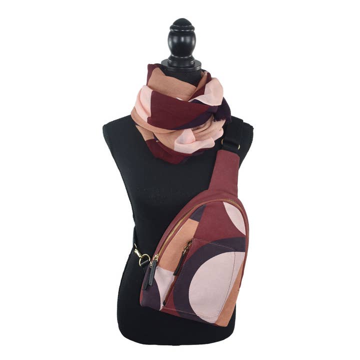 Dupatta Designs - Wholesale Crossbody Bag - Women's - Chihiro Colorblock Cross-body Bag17