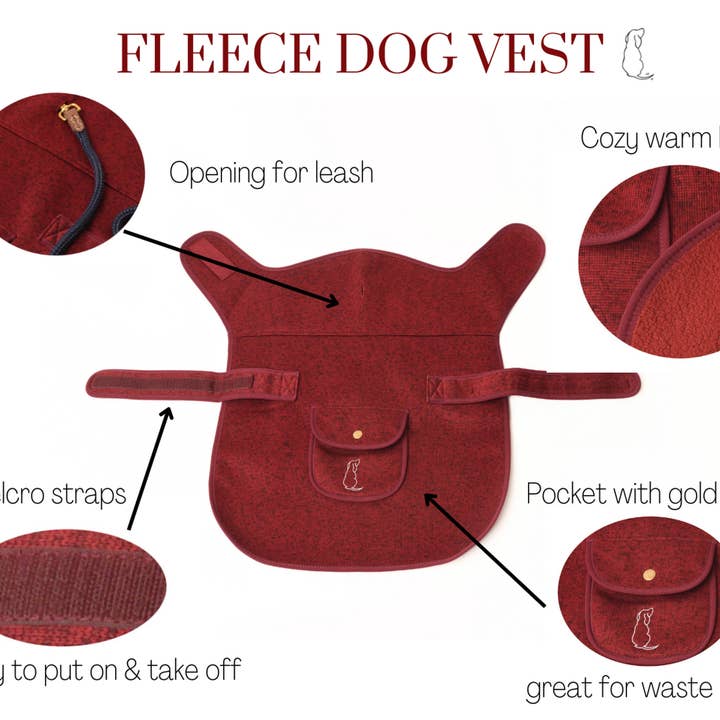 Kendall Wags - Wholesale Pet Coat - Dog - Fleece Dog Sweater Coat