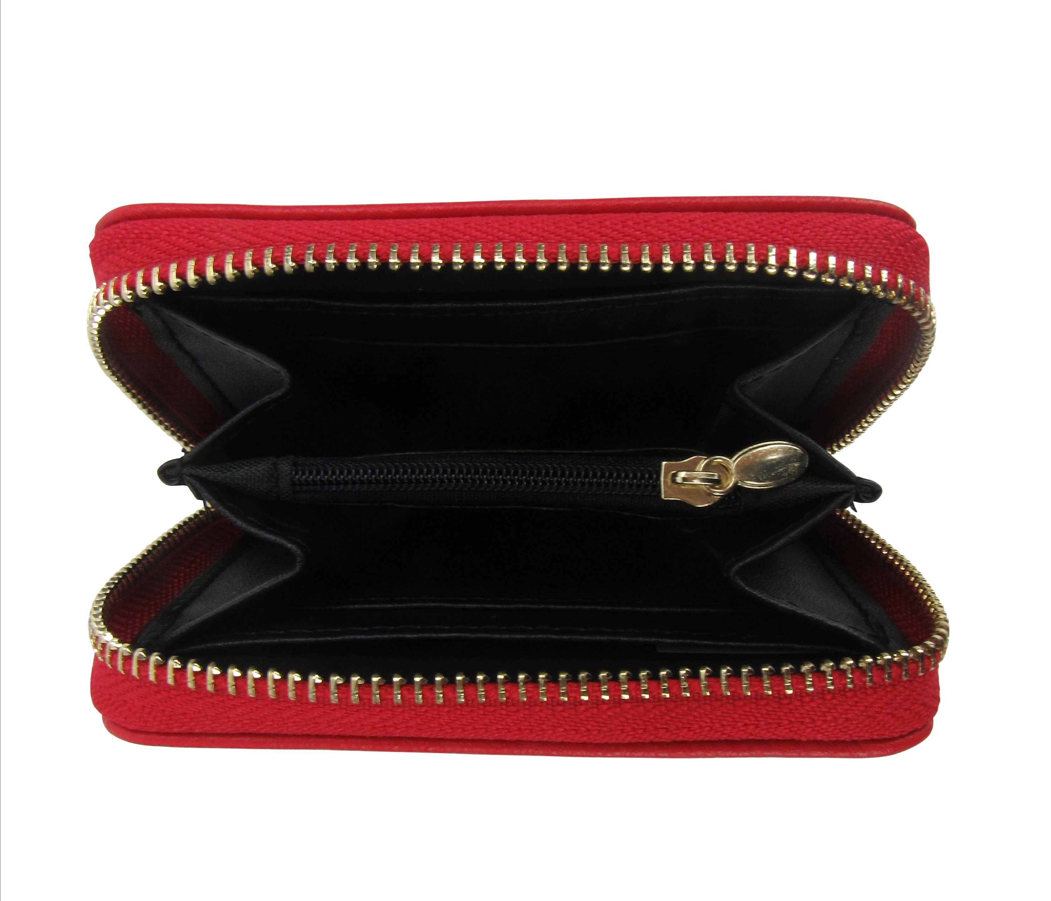 AR New York - Vente Portefeuille – femme - Portefeuille femme A505 avec fermeture éclair sur tout le tour1