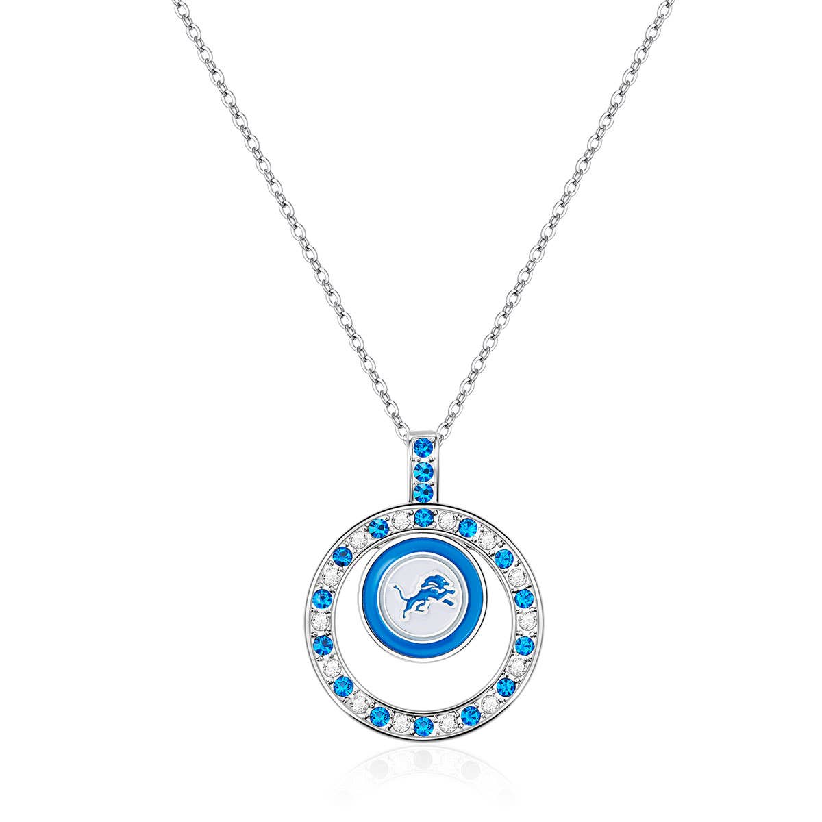 Simran International - Wholesale Pendant/Charm Necklace - NFL Detroit Lions Pendant Necklace0