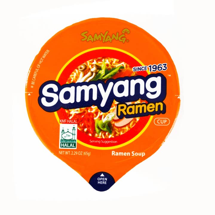 K Moitves - Wholesale Ramen - Samyang Original Ramen Cup Noodles– 65g (Pack of 6 Cups)