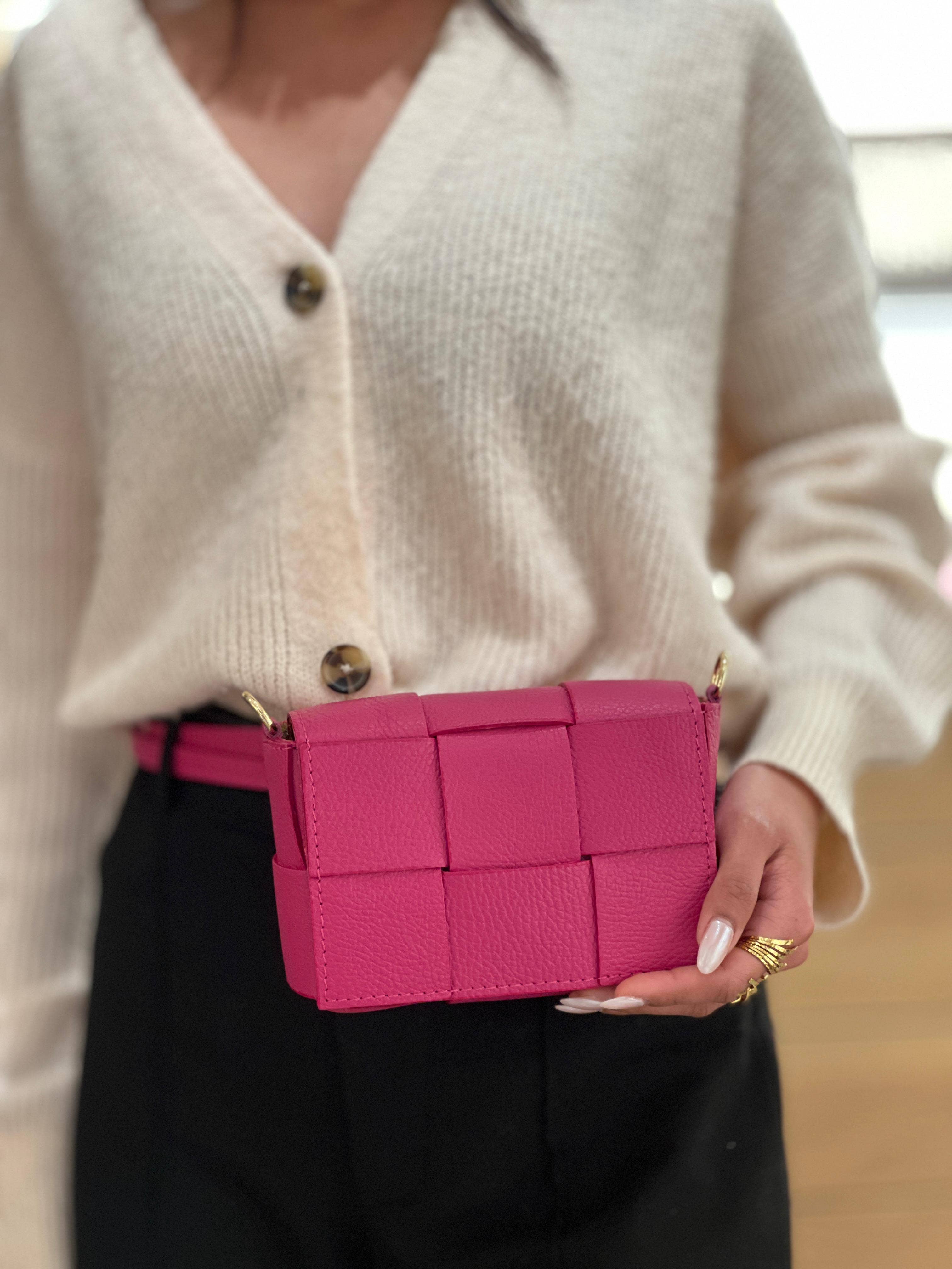 Cassette Barcelona - Wholesale Crossbody Bag - Women's - Cassette - Neddie Leather Crossbody & Waistbag Taupe2