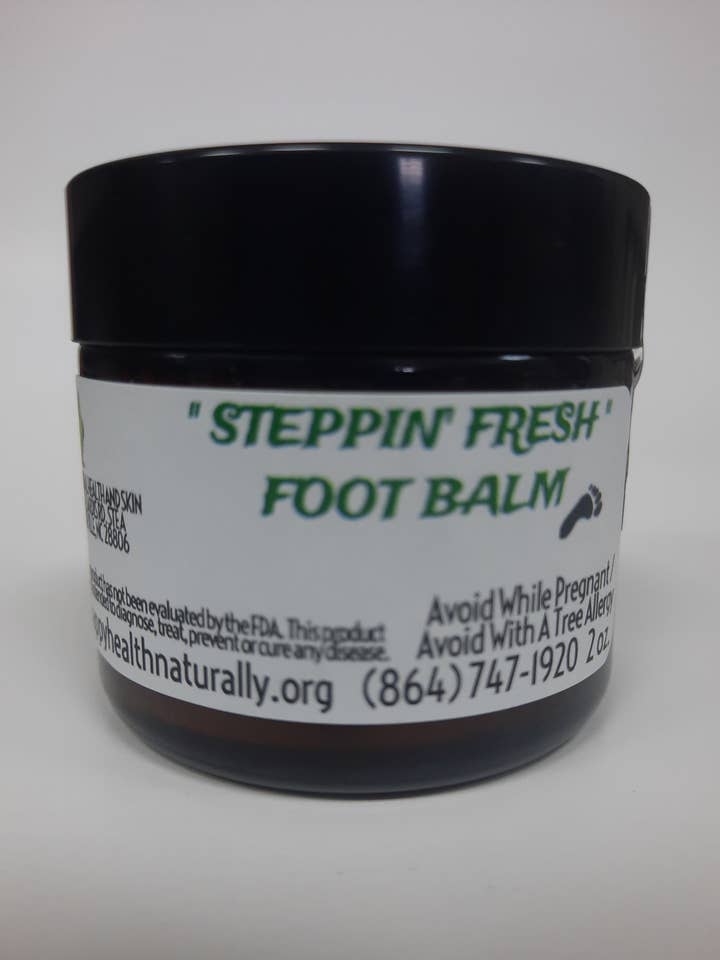 STEPPIN' FRESH FOOT BALM for wholesale by Natural Health And Skin