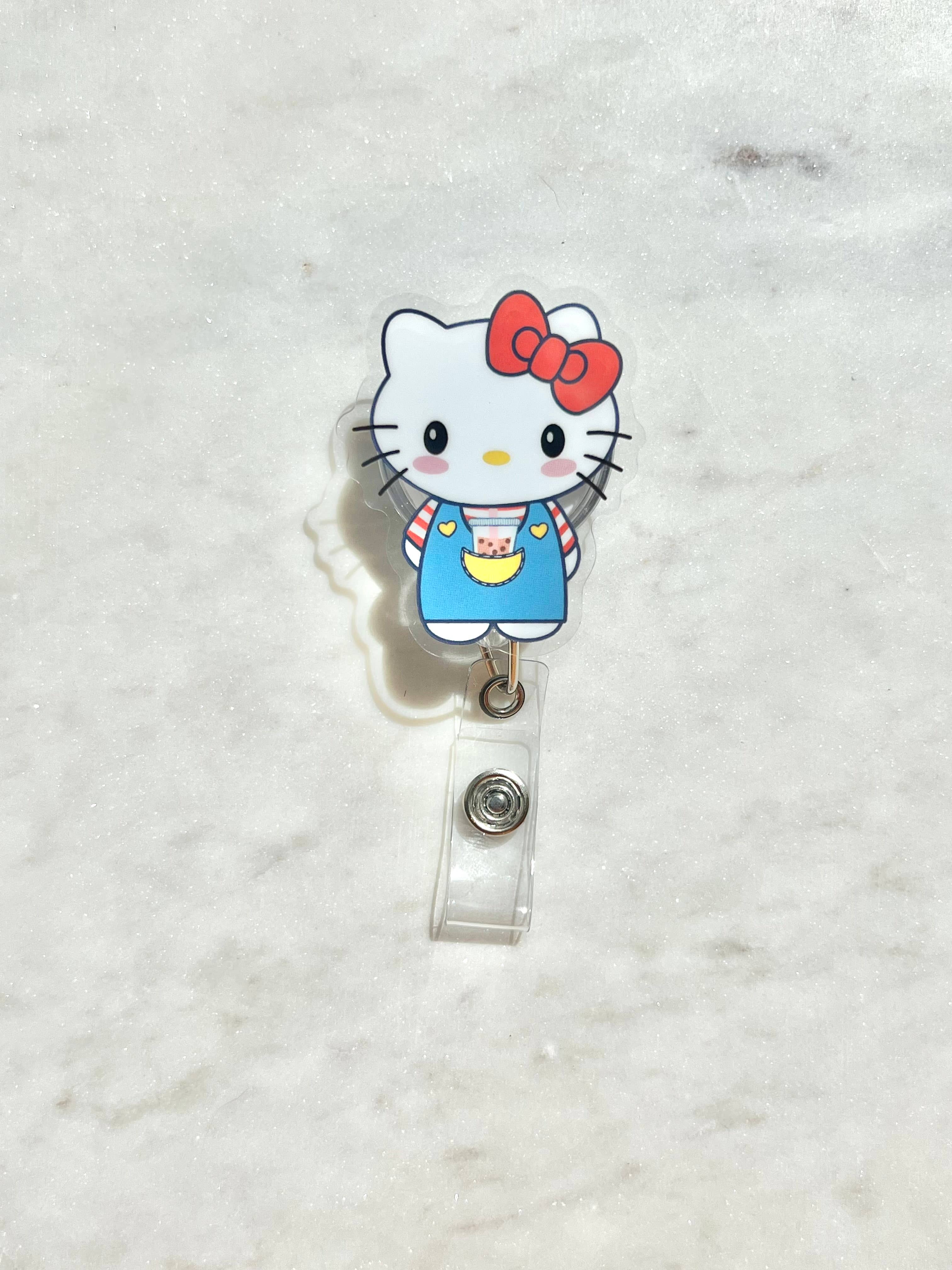 Choodaloo - Venta al por mayor Portacredenciales - Mujer - Enrolladores retráctiles para gafetes con personajes Sanrio y boba6