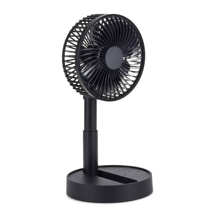 DOM510N - Foldable and Rechargeable Desk Fan for wholesale by Livoo