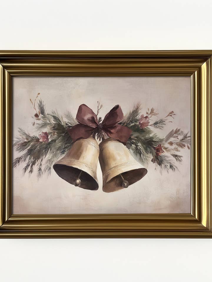 Christmas Bells - print for wholesale by Great Thou Art