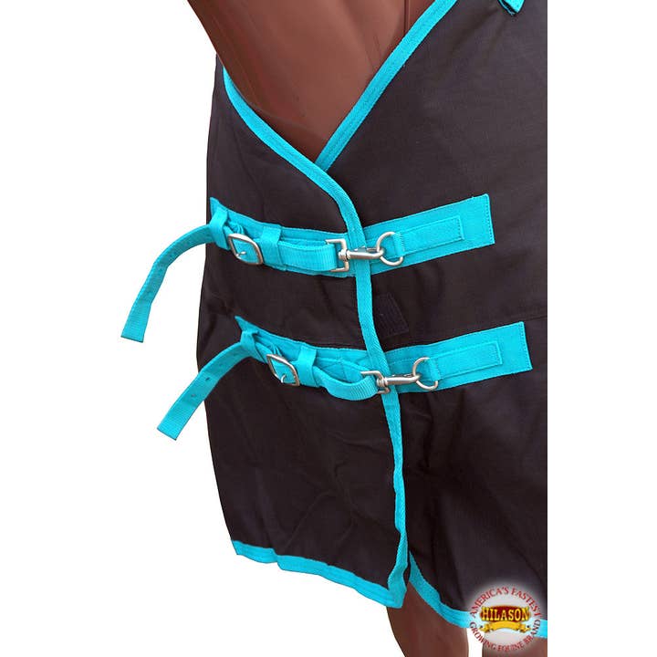 HILASON - Wholesale Horseback Riding Gear - HILASON 1200D Winter Waterproof Turnout H. Blanket Belly Wrap| |10