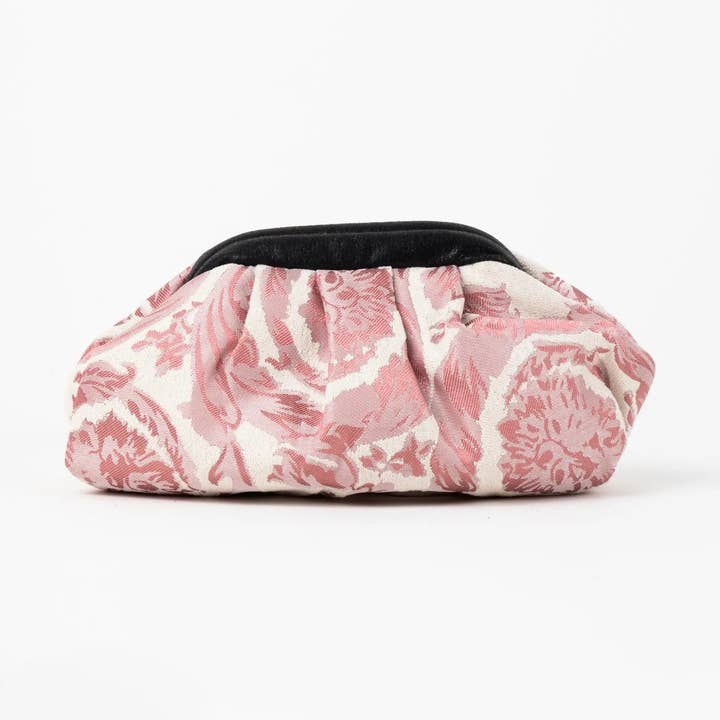 Small Cloud Bag Scena Deco Pink and White for wholesale by ACUS