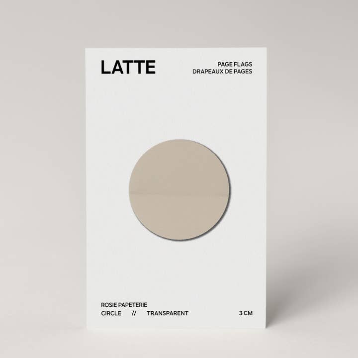 Circle Page Flags for wholesale by Rosie Papeterie