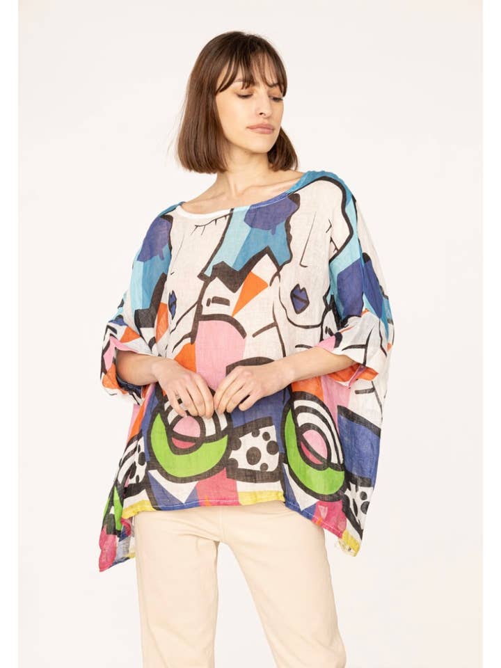 LINEN & COTTON HOUSE – wholesale Tunic – Women’s – LALA 5938 LINEN TUNIC8