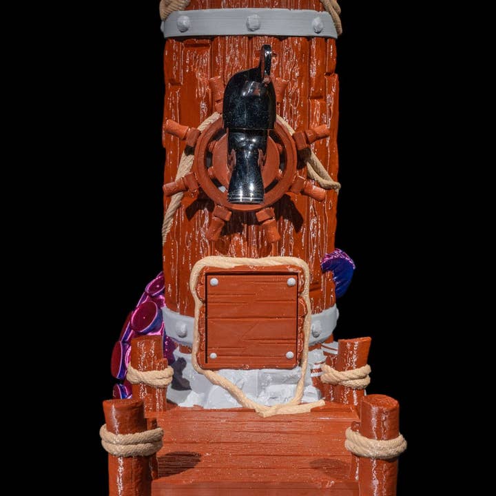Clew Bay Leather & 3D Printing - Wholesale Beer/Wine Caddy - Buccaneer Drink Dispenser5