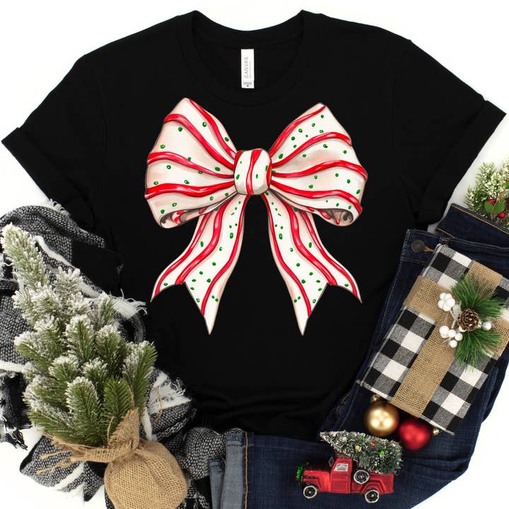Chemise à nœud en forme de sapin de Noël - Chemise de Noël pour la vente par The Shirt Company