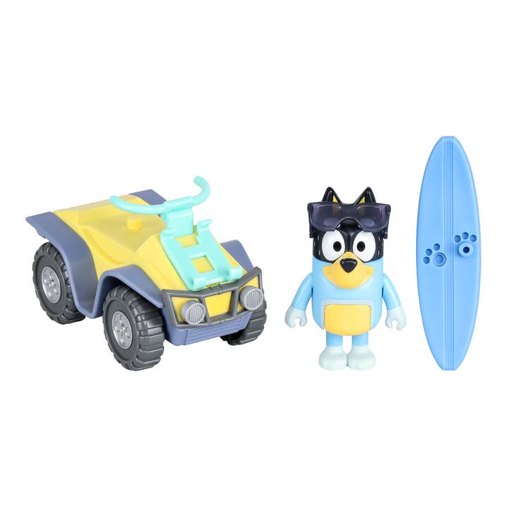 Toysmith - Wholesale Toy Set - Kids - Moose Toys Bluey Vehicle & Figure