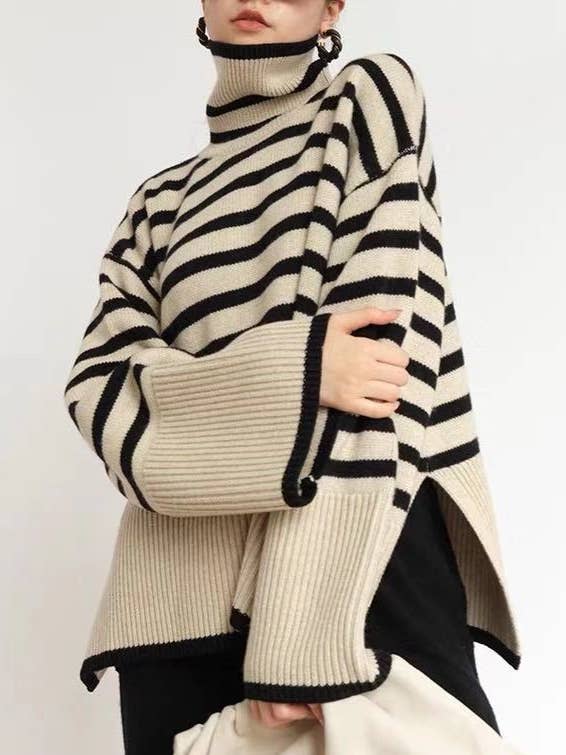 Loose Fit Niche Knit Sweater for wholesale by HIDDENBRAND