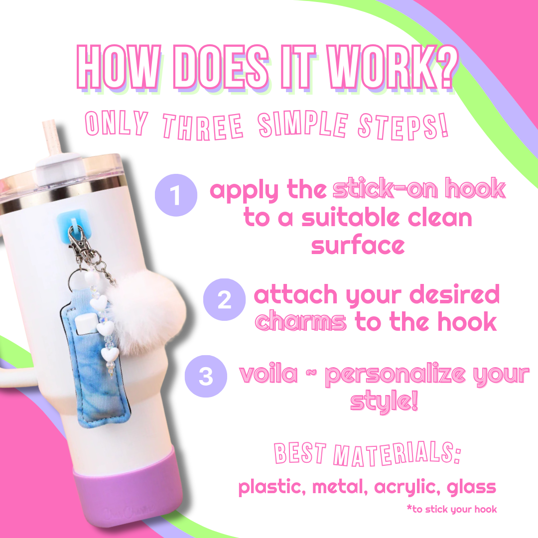 CharCharms - Wholesale Water Bottle - Pink Petal Bundle3