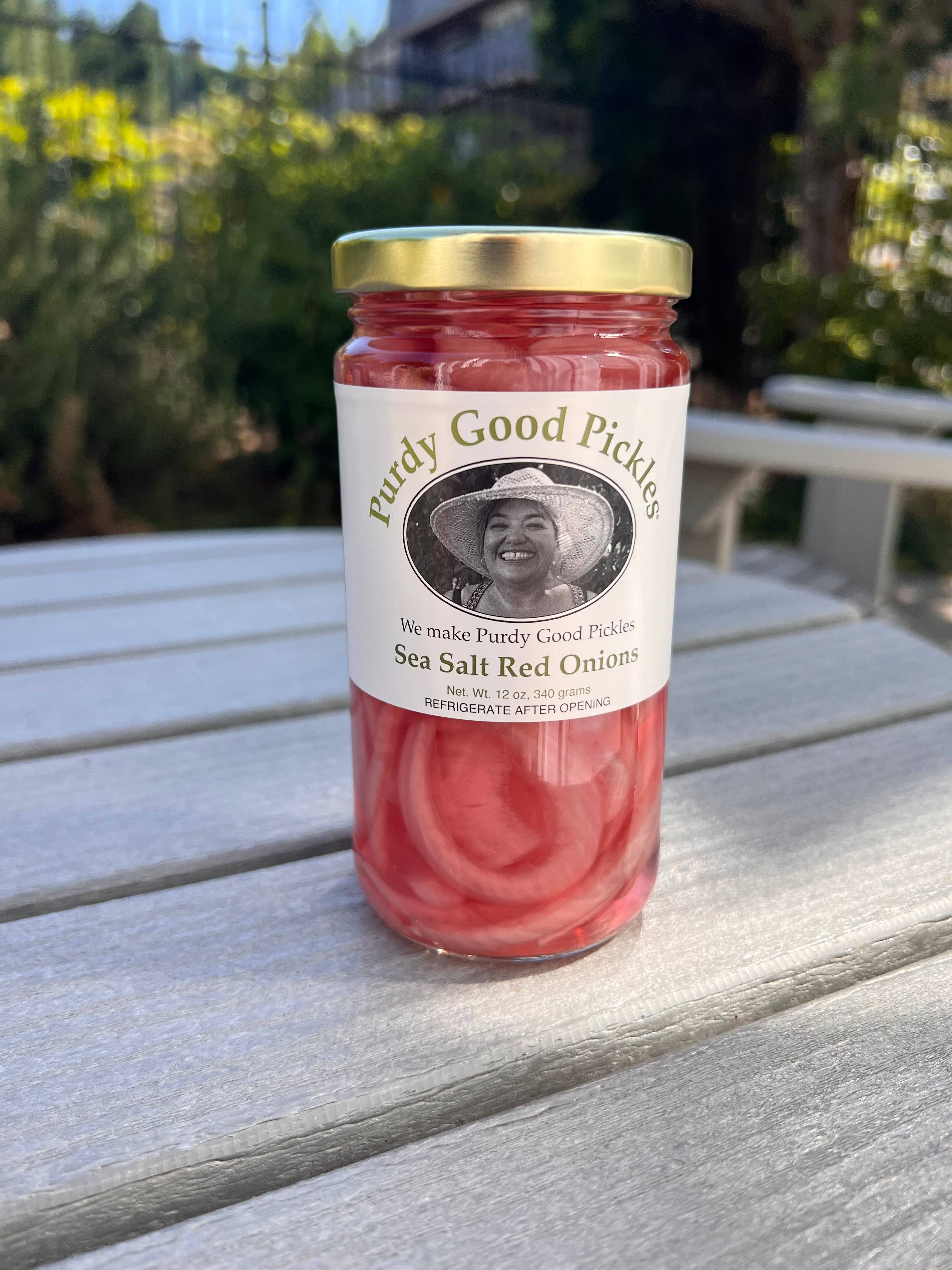 Purdy Good Pickles - Wholesale Pickled Vegetables - Sea Salt Red Onions1